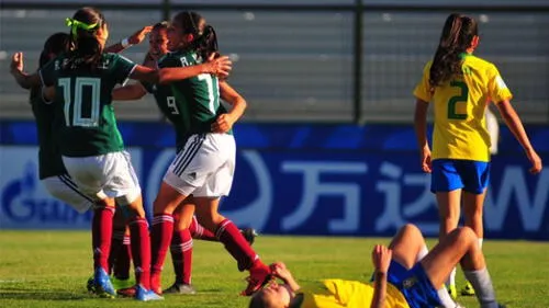 México derrotó 1-0 a Brasil en el Mundial Femenino Sub 17 [RESUMEN]