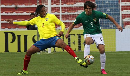 Ecuador y Bolivia juegan este jueves por la fecha 3 de las Eliminatorias Qatar 2022. Foto: EFE Ecuador y Bolivia juegan este jueves por la fecha 3 de las Eliminatorias Qatar 2022. Foto: EFE