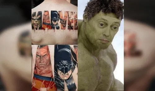 YouTube viral: un fanático de Marvel pretendía presumir su tatuaje y un detalle lo convirtió en la burla de todos [FOTOS]