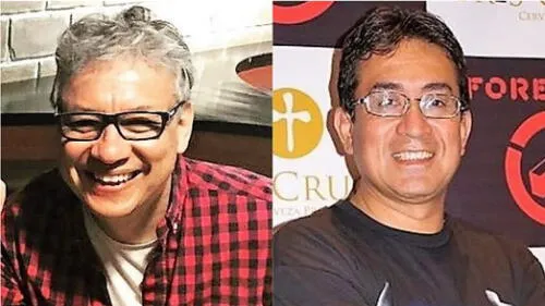 Enrique León y Alexis Jiménez. Enrique León y Alexis Jiménez.