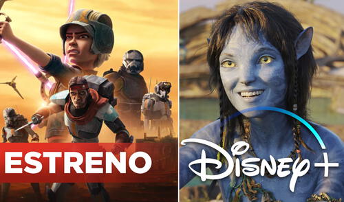 La segunda temporada de "The bad batch" y un especial de "Avatar 2" son algunas de las producciones que llegan de estreno a Disney Plus. Foto: composición LR/Disney Plus Disney Plus, The bad batch, Avatar 2