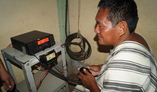 Junín: instalan antenas de televisión en el Vraem