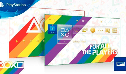 PS4: regalan tema por mes del orgullo gay.