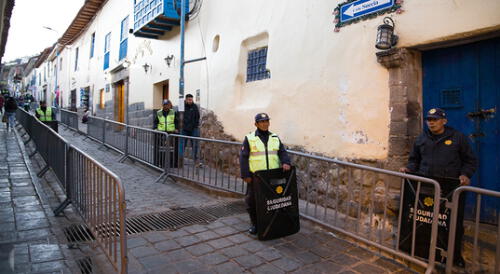 Autoridades de Cusco buscan mejorar sus sistemas de seguridad ciudadana. Foto: Municipalidad Provincial de Cusco.