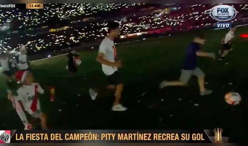 River Plate: Pity Martínez recreó su gol ante Boca en el Monumental como despedida [VIDEO]