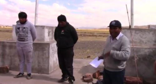 Puno: sujetos que robaron cobre se salvan de justicia popular en Juliaca Puno: sujetos que robaron cobre se salvan de justicia popular en Juliaca