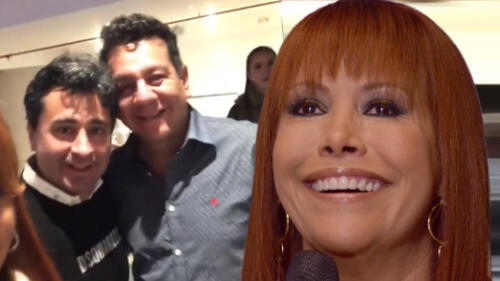 Magaly Medina logra juntar al ex y su actual pareja en la misma fiesta Magaly Medina logra juntar al ex y su actual pareja en la misma fiesta