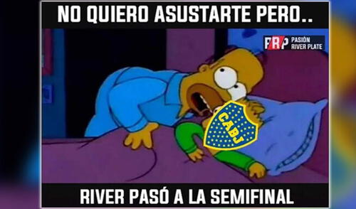 Memes por el superclásico argentino. Fotos: redes sociales