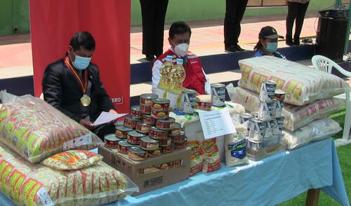 Programa social beneficiará a cerca de 12.000 personas en Puno. Foto: Difusión Puno: Qali Warma entregó 122 toneladas de alimentos para población vulnerable