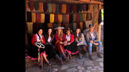 Andrea Legarreta y Erik Rubín se emocionan al conocer Machu Picchu [FOTOS]