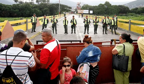 Venezolanos se preocupan por el cierre de la frontera