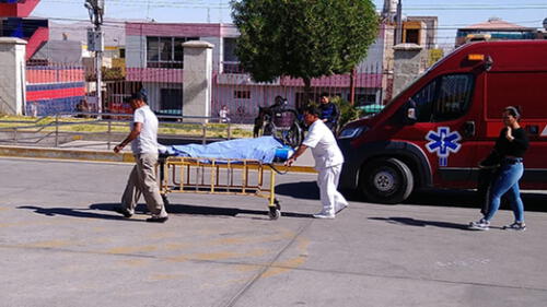 Obrero falleció cuando era trasladado al hospital Goyeneche