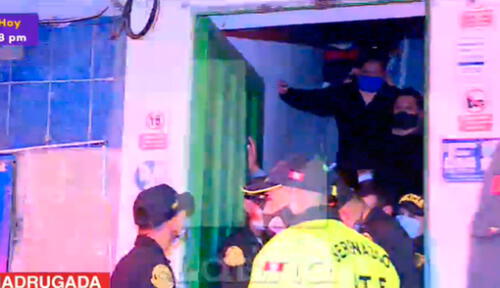 Las personas intervenidas fueron conducidas a la comisaría de Huaycán. Foto: Captura / Latina Noticias