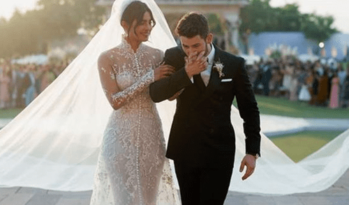 Captan a Nick Jonas llorando en boda y fans culpan a Priyanka Chopra [VIDEO]