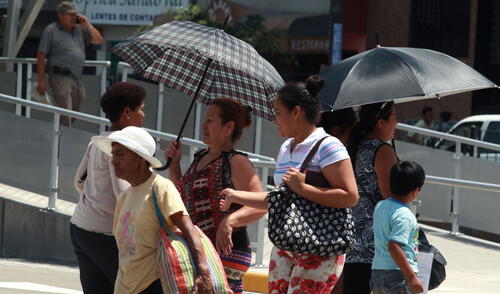 verano | sol | calor Foto: Andina.pe
