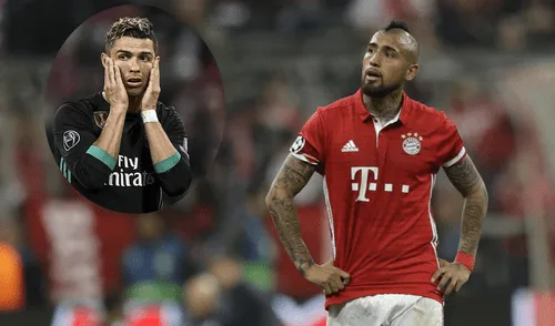 Arturo Vidal insultó a Cristiano Ronaldo con ofensivo emoji [FOTOS]