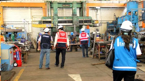Sunafil y EsSalud realizan operativo en materia de seguridad laboral
