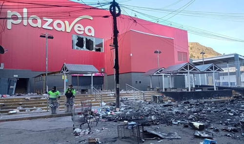 Puno. Plaza Vea registró graves pérdidas económicas. Foto: El Portal Universitario