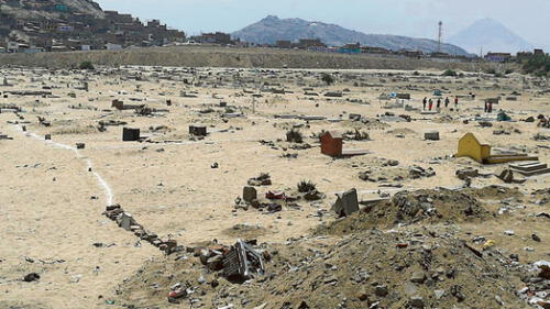 Trujillo: presuntos traficantes de terrenos invaden cementerio de Mampuesto