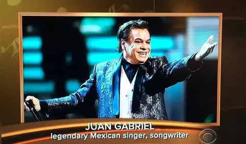 Juan Gabriel recibió homenaje en los Premios Grammy 2017 