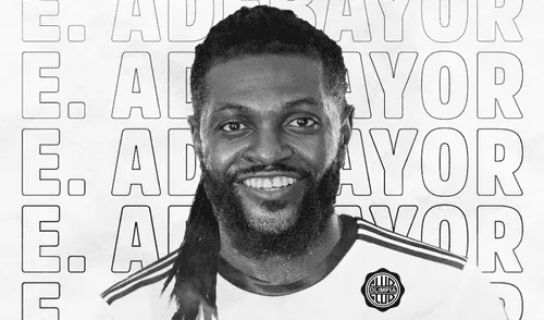 adebayor a olimpia