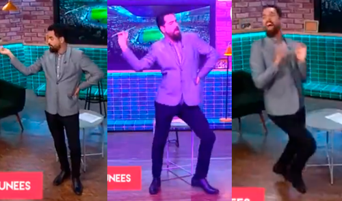 Franco Cabrera toma con humor la polémica discusión de sus compañeros de 'Al Ángulo' Franco Cabrera toma con humor la polémica discusión de sus compañeros de 'Al Ángulo'