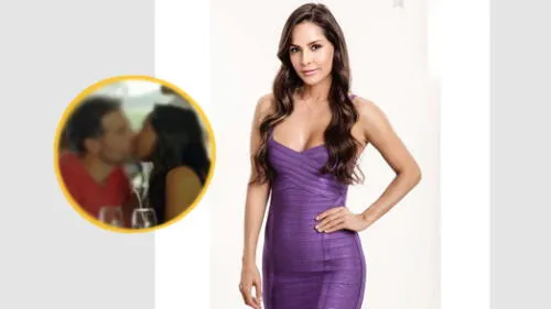 Carmen Villalobos besa a un hombre que no es Sebastián Caicedo y causa revuelo