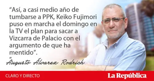 Keiko lanzó el golpe y va por Vizcarra