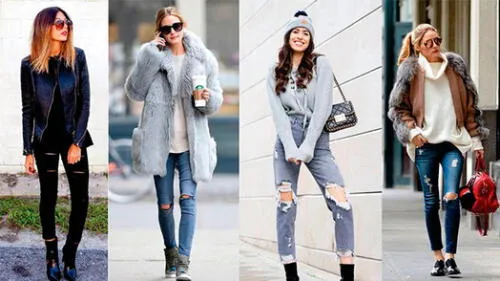 Estos son los zapatos que combinan perfecto con tus jeans rotos