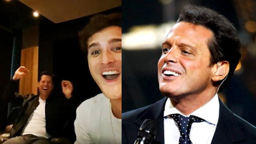 Diego Boneta y Luis Miguel Diego Boneta y Luis Miguel