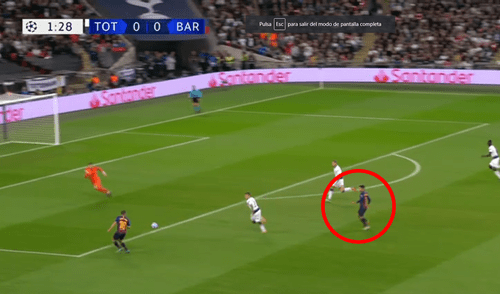 Tras un tremendo blooper de Lloris, Coutinho puso arriba a los 'culés' [VIDEO]