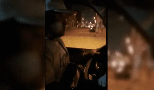 El conductor cubre la ruta a la urbanización Las Brisas en Chiclayo.