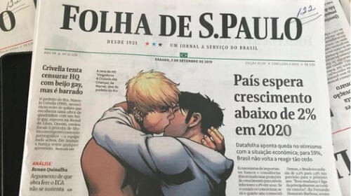 Brasil: Corte Suprema falló contra censura a un cómic que mostró un beso homosexual [FOTOS]