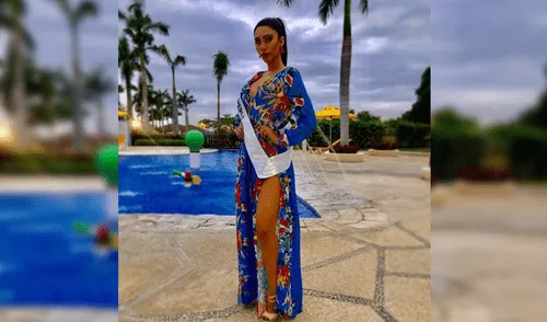 Hermana de Stephanie Valenzuela ganó el título a mejor traje típico en certamen de belleza 