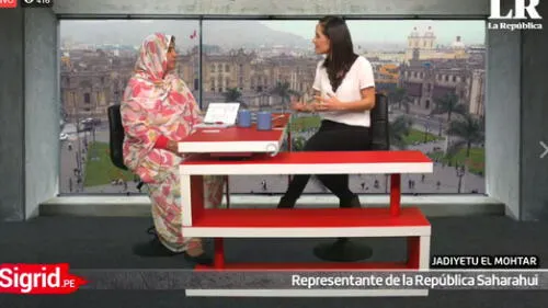 Representante de la República Saharaui recibe maltrato en el Congreso Representante de la República Saharaui recibe maltrato en el Congreso