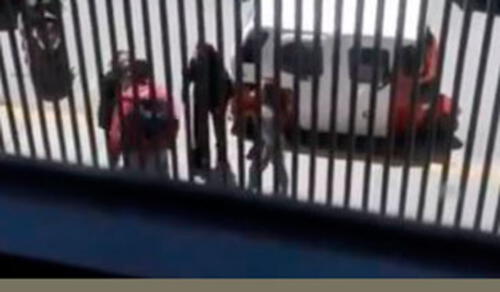 Cajamarca: mujeres agreden a universitario por supuesta infidelidad  [VIDEO]