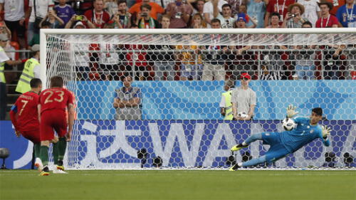 Twitter: La terrible marca de Cristiano Ronaldo tras fallar el penal