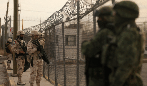 El ataque armado se produjo al amanecer, cuando hombres armados llegaron al penal a bordo de vehículos blindados y abrieron fuego contra los guardias. Foto: AFP