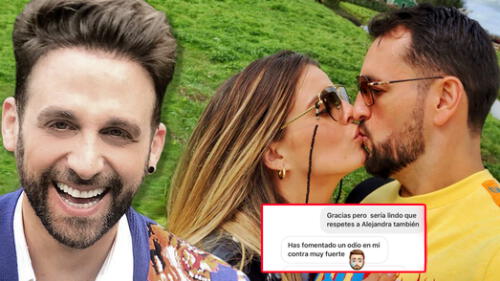 Prometido de Alejandra Baigorria reclama a ‘Peluchín’ y su respuesta no se hace esperar