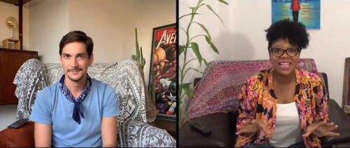 Anahí Padilla y José Dammert. Anahí Padilla y José Dammert.