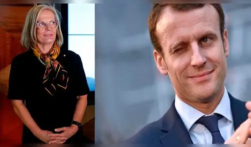 Macron se equivoca y dice “deliciosa” a esposa de ministro de Australia Macron se equivoca y dice “deliciosa” a esposa de ministro de Australia