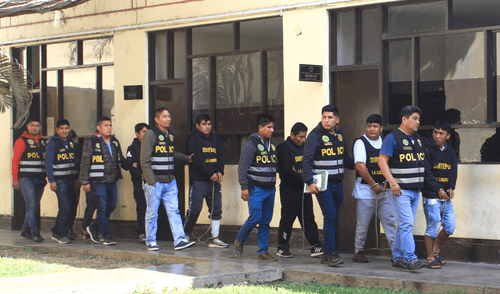 Sujetos son investigados por extorsión y sicariato.