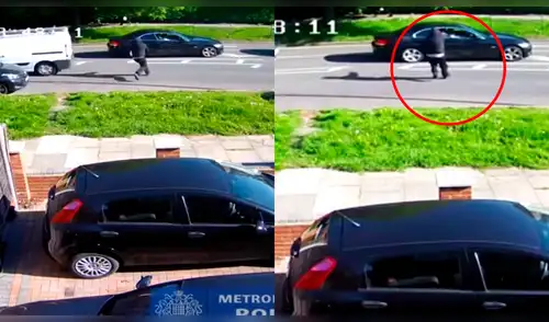 Youtube: Sicario dispara tres veces a una mujer y ella camina como si nada [VIDEO]