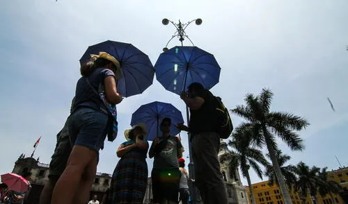 Calor infernal en Lima [FOTOS]