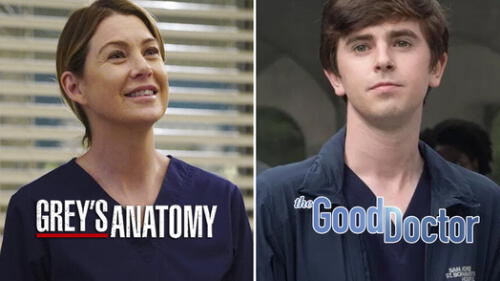 Ellen Pompeo y Freddie Highmore Crédito: ABC Ellen Pompeo y Freddie Highmore Crédito: ABC