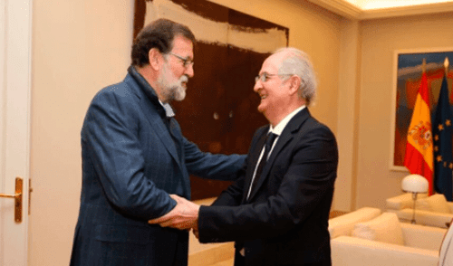 Mariano Rajoy se reunió con  Antonio Ledezma en España