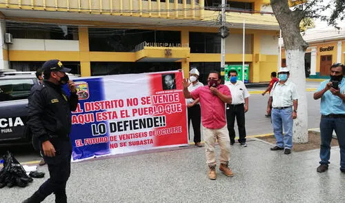 PROTESTA DIRIGENTES