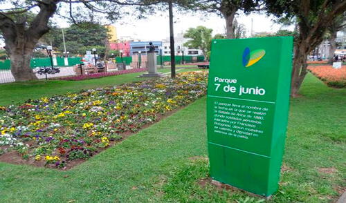 Municipio de Miraflores invitó a las familias a disfrutar del espacio público cumpliendo las medidas sanitarias. Foto: difusión Municipio de Miraflores invitó a las familias a disfrutar del espacio público cumpliendo las medidas sanitarias. Foto: difusión