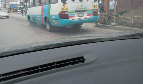 Accidente.