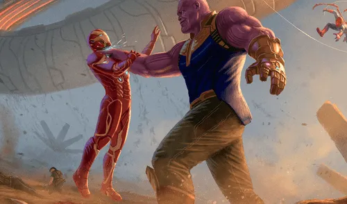 Avengers 4: ¿Thanos muere en manos de Iron Man? Revelan increíble imagen
